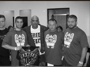 Scott Rehm, Tim Burrill, Jorge Rivera and Matt Phinney with sponsor Ranger Up